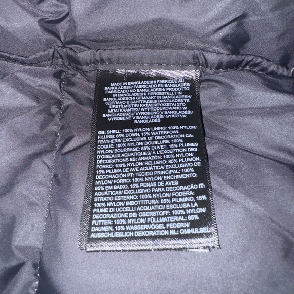 The North Face Men’s 1996 Retro Nuptse Jacket Men Size Small Smokey Brown/Black - Picture 13 of 16